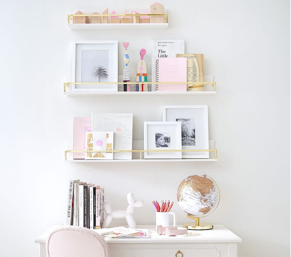 Gold Polished Shelving Pottery Barn Kids Australia